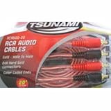 Tsunami RCA60020 Premier Series 20 Feet RCA Cable