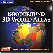 Broderbund 3D World Atlas by Broderbund