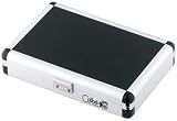 Colibri Silver Satin/Chrome HUD20019 Travel Humidor