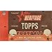 2006 Topps Heritage Football Cards Hobby Pack ( 8 cards/pack)- 1 limited shortprint per pack, randomly inserted autographs, jersey cards & more - Look for top rookies like Reggie Bush, Matt Leinart, Vince Young & more!!