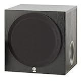 Yamaha YSTSW012 8" Front-Firing Active Subwoofer, Black