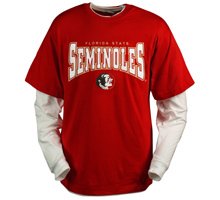 Buy Florida State Seminoles NCAA Walk On Double Layer Shirt by Star Struck