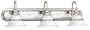 Thomas Lighting M1719-78 Syracuse Three-Light 30-Inch W by 9-Inch H Bath Light, Brushed Nickel