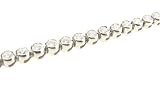 Platinum and Diamond Bracelet by Ylang|23