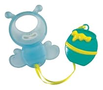 Soothie Pacifier Attacher - Bee with Honey Pot Clip