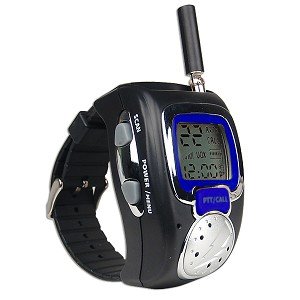 OmniZel LC22WT 2-Way FRS/GMRS Digital Wrist Watch (Gray/Blue)