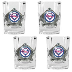 Buy Philadelphia Phillies 2008 World Series Champions Shot Glass Set by Great American Product