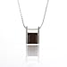 $24.95 Sterling Silver & Garnet Solitaire Pendant
