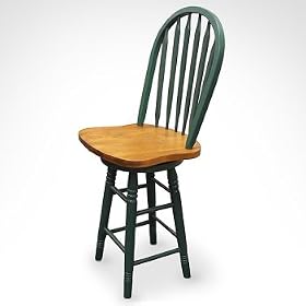 Click here to buy Arrowback Green Stool - 30 by Target Marketing Systems, Inc.