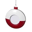 Fishing Bobber Photo Frame Christmas Ornament