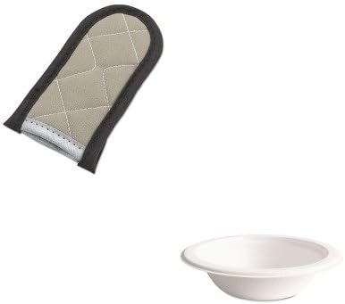 KITECOEPBL12PKITG316T - Value Kit - Intedge Manufacturing Hot Handle Holder (ITG316T) and ECO-PRODUCTS,INC. Compostable Sugarcane Dinnerware (ECOEPBL12PK)