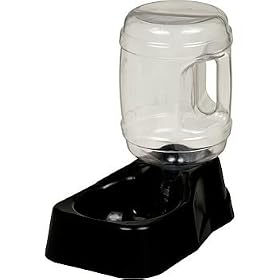 Caddis Black Big Thirst Automatic Waterer for Pets Color:Black