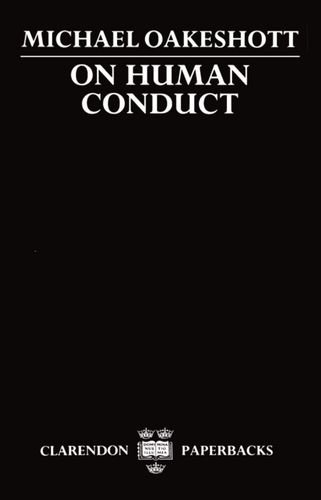 on human conduct clarendon paperbacks