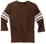 Sport-Tek - Ladies Vintage Football Jersey Chocolate/Pink-L