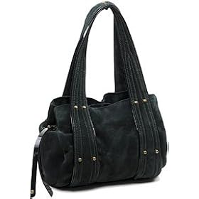KALE Chilton I Suede Handbag, Loden