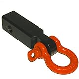 Rigid TSM-125 Tow Strap Shackle Mount for 1-1/4" Receivers - Made in USA
