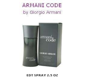 EDT SPRAY 2.5 OZ for MEN by ARMANI CODE