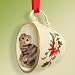 scottish fold - NEW! Scottish Fold Brown Tabby Cat Ornament Christmas Ornament Cup of Tea