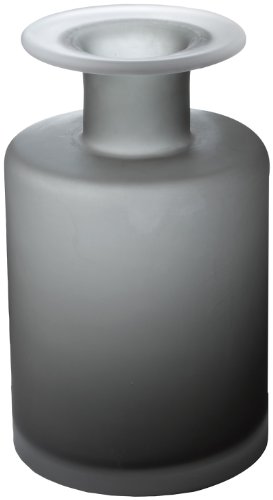 Lazy Susan Matte Smoke Vase, Small
