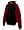 Black/scarlet