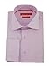 Gino Valentino Men's Modern Spread Collar French Cuff Cotton Dress Shirt