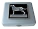 Black Labrador Retriever Vitamin Mirror Case