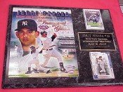 New York Yankees Jorge Posada 2 Card Collector Plaque FIRST HOMERUN New Yankee Stadium!
