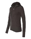 Ladies' French Terry Hooded Lounge Jacket