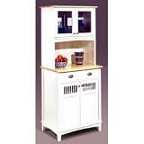 White Buffet and Hutch