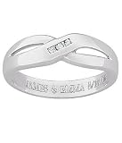 Personalized Ladies Diamond Wedding Band - Wedding Gifts