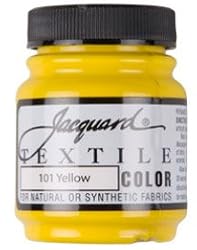 2.25oz #101 Jtc-yellow Jacquard Textile Color