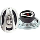 Pyle PLDV693 6-Inch x 9-Inch 3 Way Triaxial Speaker Systems