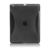 splash VAPOR Slim-Fit Flex Case for Apple iPad 2 2G 2nd Generation (BLACK)