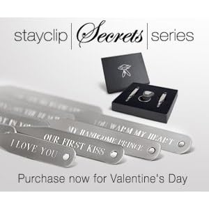 Stayclip Secrets Series - Collar Stays with Love Notes