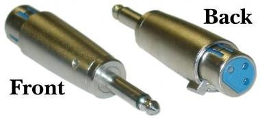 HDE XLR 3C Female to 1/4
