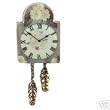 Reutter Porcelain Miniature English Rose Wall Clock New for 2006!