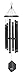 Arabesque 36-inch Windchime, Onyx