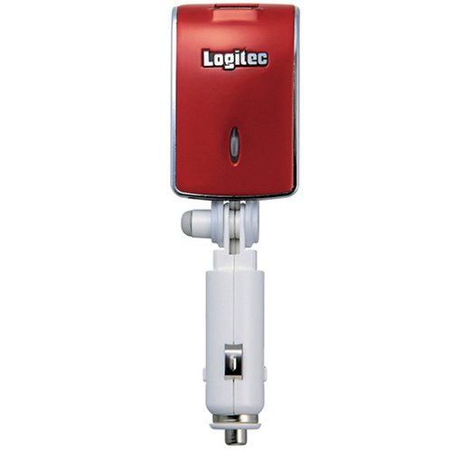 Logitec 車載用FMトランスミッター レッドー LAT-FM110URD