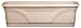 Dynamic Design MB3612SD Medallion Deluxe 36-Inch Poly Window Box with Saucer, Sand
