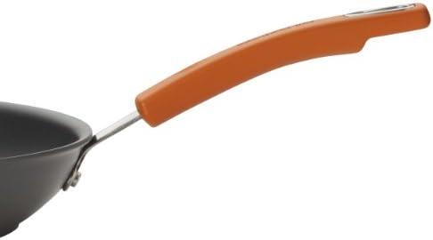 Rachael Ray Porcelain Enamel II Nonstick 9-Inch Oval Skillet with Pour Spout, Green Gradient