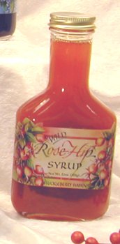 Wild Rose Hip Syrup, 12oz