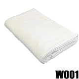 Fond Tissu pour Studio Photo Video DynaSun W001 Blanc 2,8x4mt PUR COTON 140g/sqmpar DynaSun