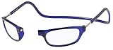 CliC Adjustable Front Connect Reader, 1.75 Strength, Blue Frame