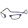 CliC Adjustable Front Connect Reader, 1.75 Strength, Blue Frame