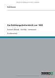 Produkt-Bild: Der Ruhrbergarbeiterstreik von 1889: Sozialer Wandel - Konflikt - Innovation