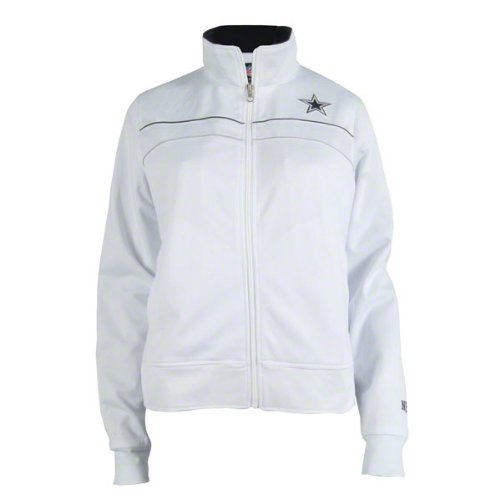Dallas Cowboys Women's White Poly Tricot Jacket