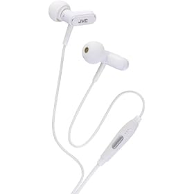 JVC HA-KX100-W Stereo Headphones for iPhone - White