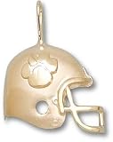 Clemson Tigers Clemson Football Helmet Pendant - 14KT Gold Jewelry