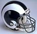St. Louis Rams Throwback (White Horns) Pro Line Helmet