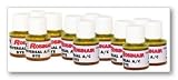 ESTER OIL FLUORESCENT DYE, TWELVE BOTTLES. SOLD IN CASES OF TWELVE ONLY. PRICE PER CASE